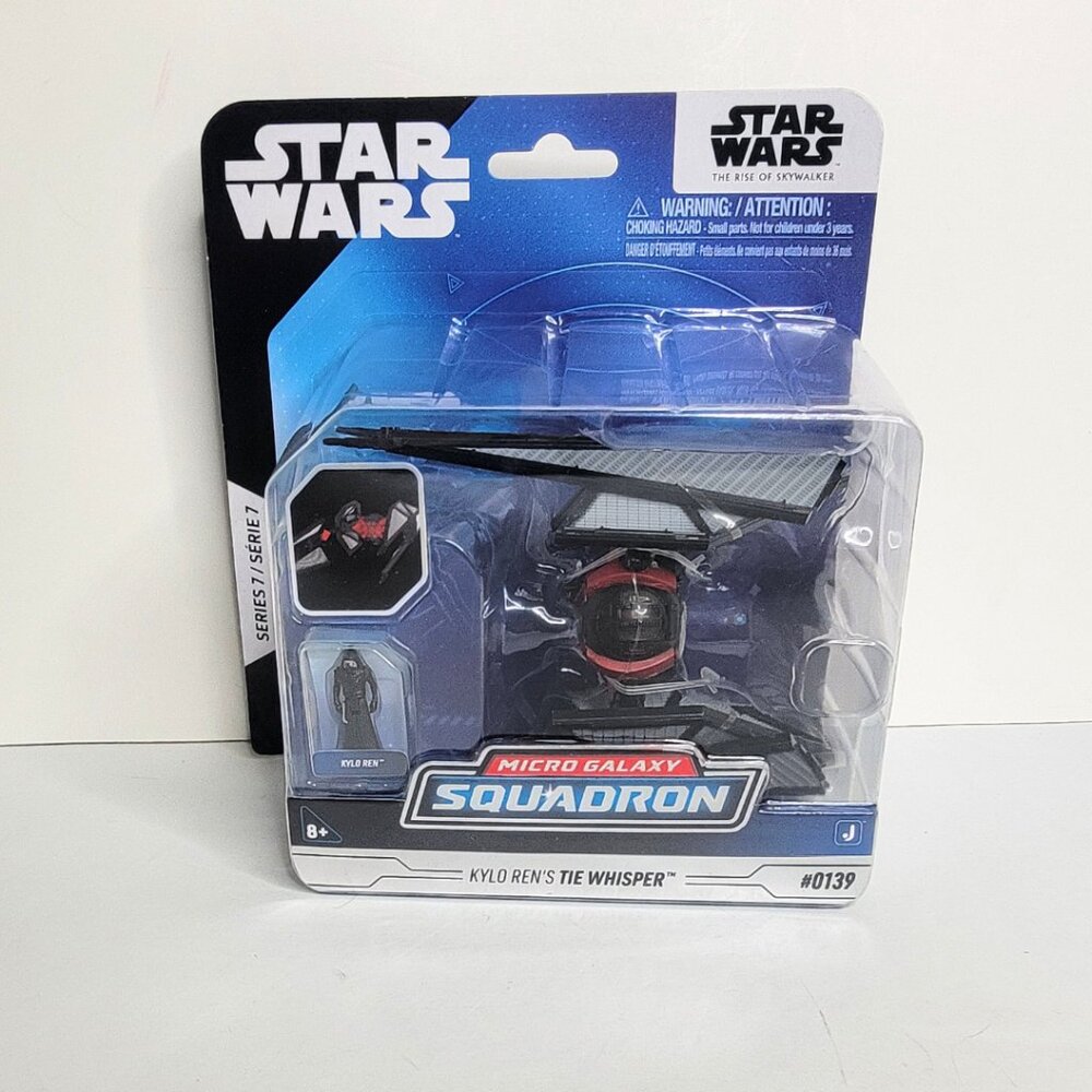 Star Wars Micro Galaxy Squadron KYLO REN'S TIE WHISPER #0139 RARE - NIB
